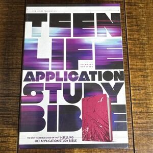 Teen Life Application Study Bible NLT - Imitation Leather By Tyndale Pink Fields